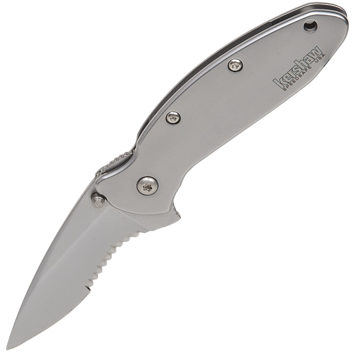 Kershaw Scallion Pocket Knife - Assisted Opening, Frame Lock - Save 46%