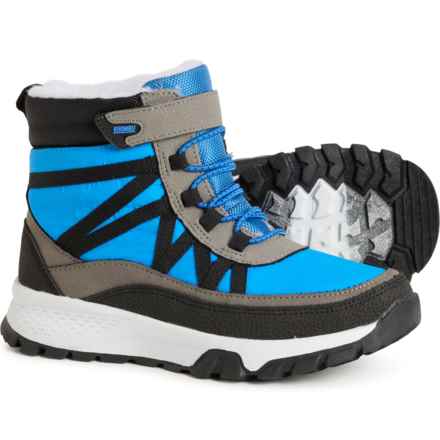 Khombu Boys and Girls Mackay Snow Boots - Insulated in Navy