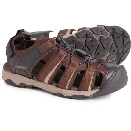 Khombu Fisherman Sandals (For Men) in Brown