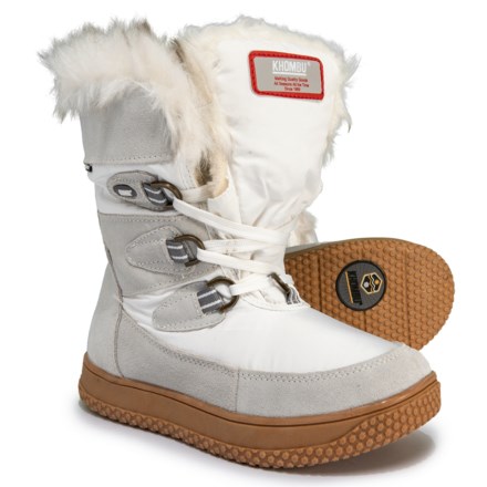 khombu white winter boots