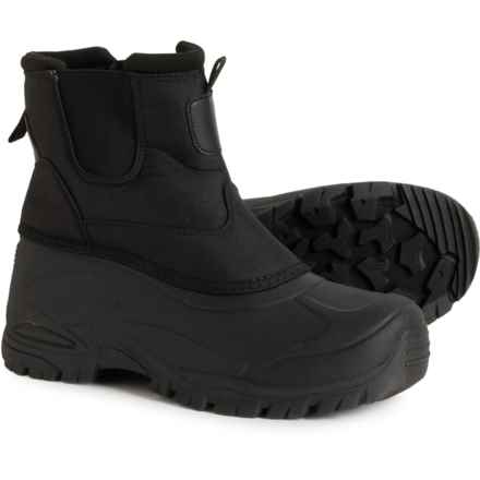 Khombu Gendarme Winter Boots - Waterproof, Insulated (For Men) in Black