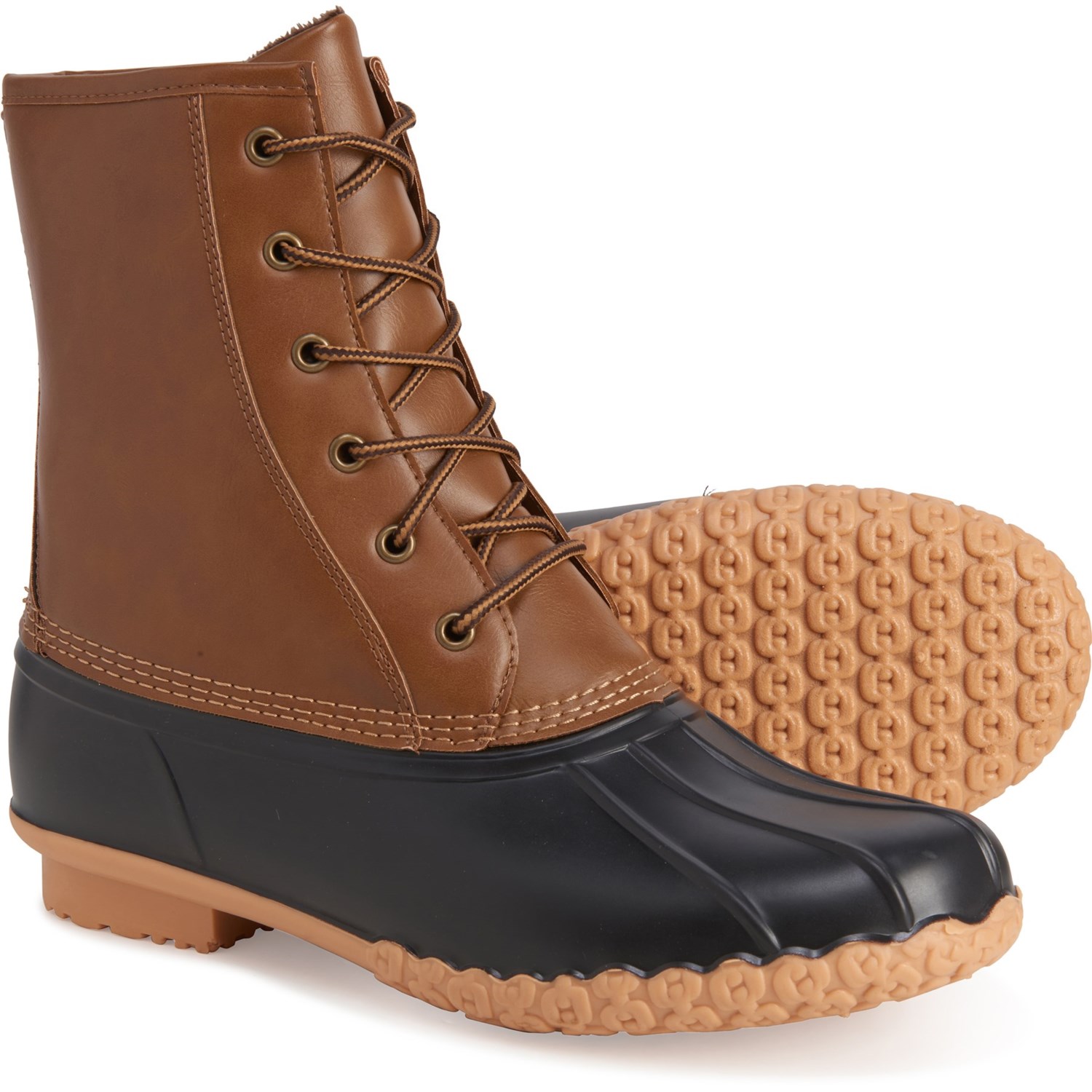 Khombu Lace-Up Duck Boots (For Men) - Save 72%