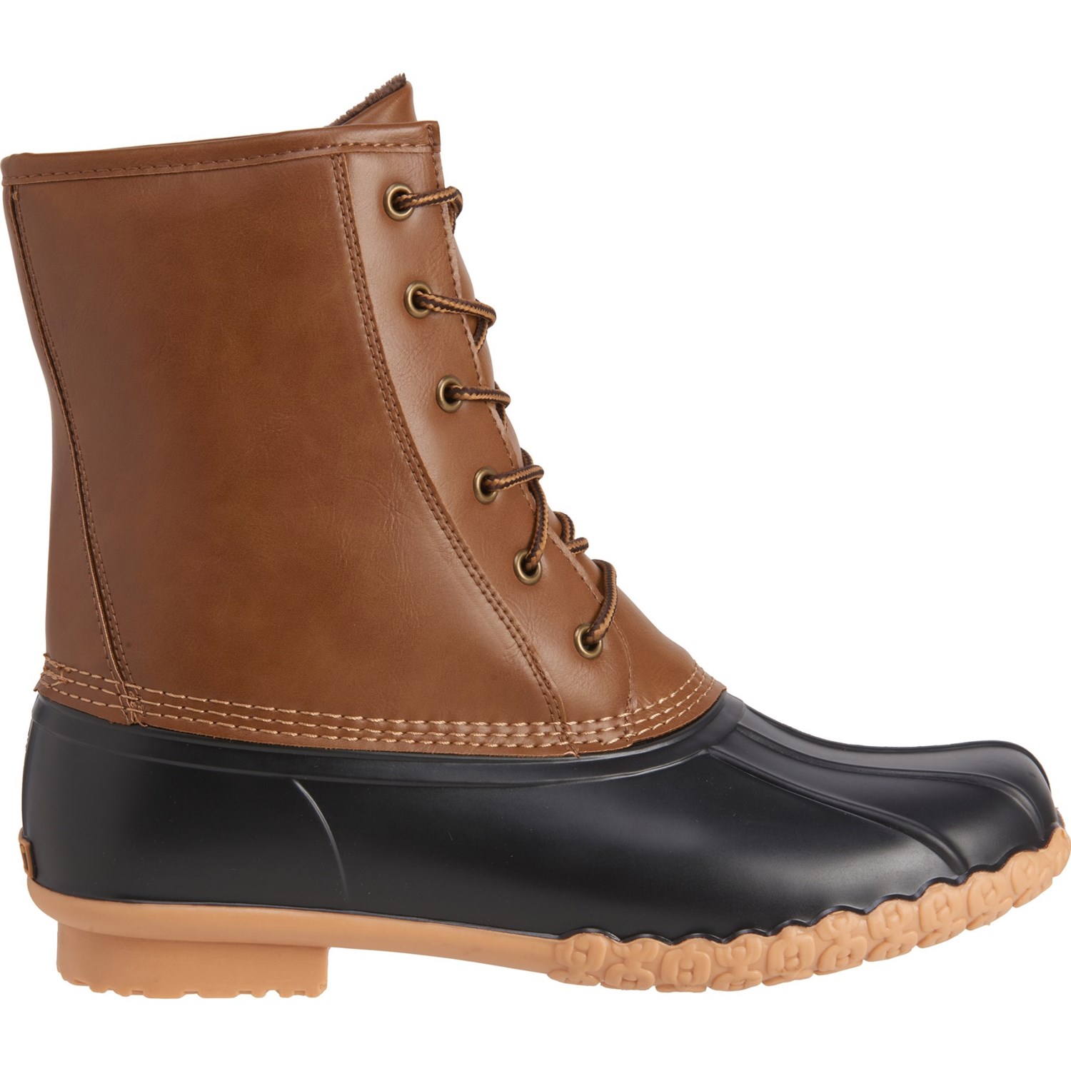 mens lace up duck boots