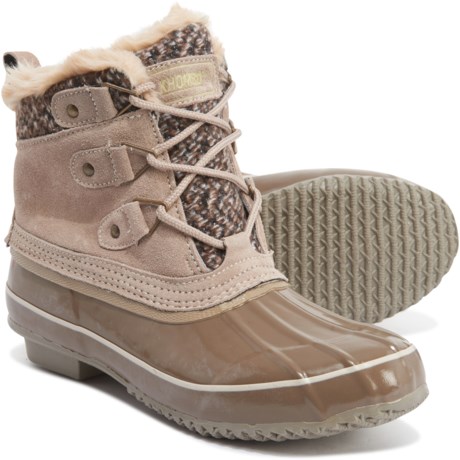 women's waterproof winter duck boots