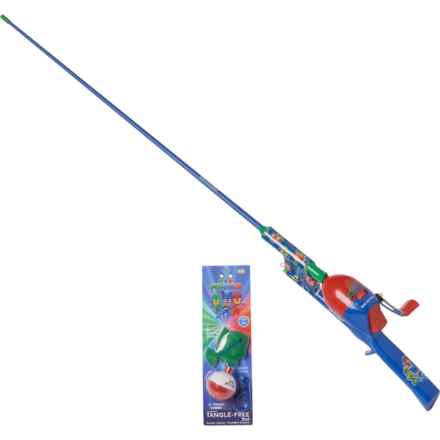 Kid Casters PJ Masks Youth Spincase Combo Fishing Rod - 34” (For Kids) in Multi
