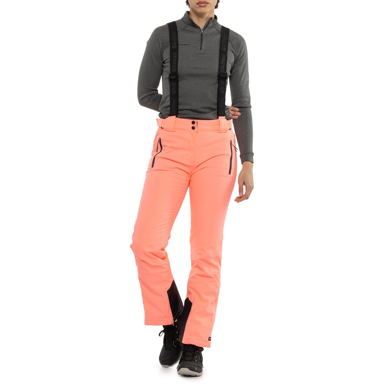 (取寄) キルテック スキー パンツ - ウォータープルーフ, インサレーテッド Killtec Laraka Ski Pants - Waterproof, Insulated  Light Pink Killtec Laraka Ski Pants - Waterproof, Insulated - Save 50%