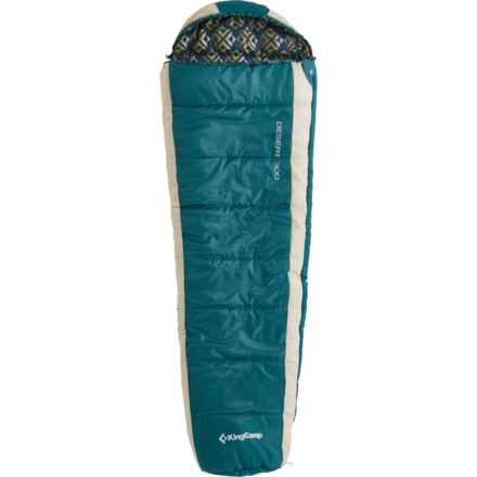 KingCamp 32°F Desert 300 Sleeping Bag - Mummy in Green