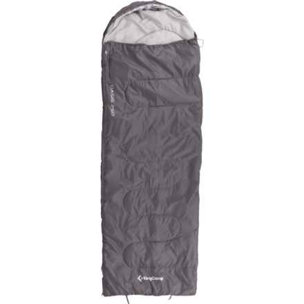 KingCamp 44°F Oasis 250 Sleeping Bag in Medium Grey