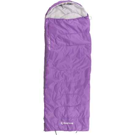 KingCamp 44°F Oasis 250 Sleeping Bag in Purple