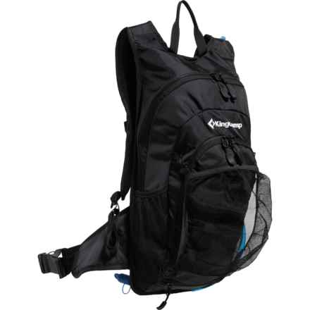 KingCamp Autarky 2 15 L Hydration Backpack - 67 oz. Reservoir, Black in Black