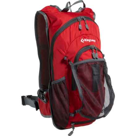 KingCamp Autarky 2 15 L Hydration Backpack - 67 oz. Reservoir, Red in Red