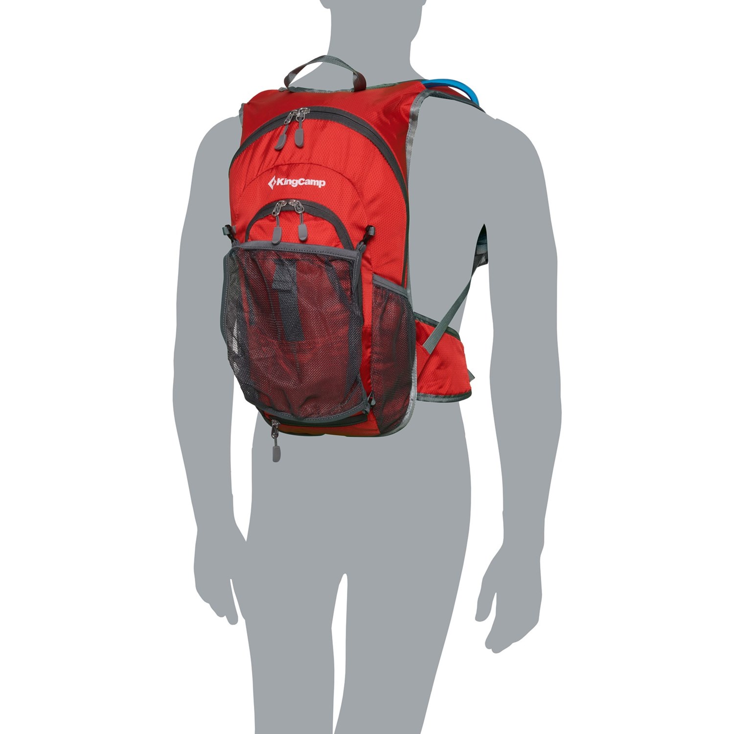 KingCamp Autarky 2 15 L Hydration Backpack | Unisex | Red KingCamp Autarky 2 15 L Hydration Backpack | Unisex | Red