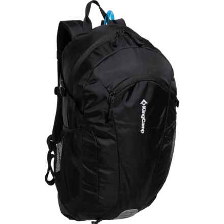 KingCamp Autarky 20 L Hydration Backpack - 67 oz. Reservoir, Black in Black