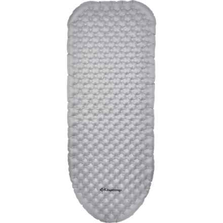 KingCamp Gorgeous 8.0 Sleeping Pad - Inflatable in Charcoal/Grey