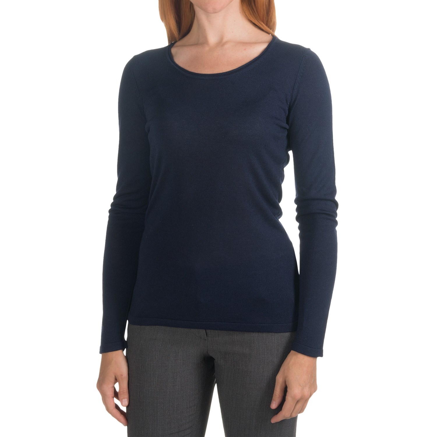 Kinross Lightweight Luxe Crew Neck Shirt (For Women) 5458Y 64