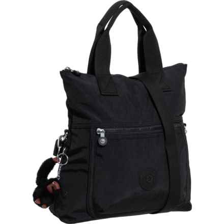 Kipling Eleva Convertible Crossbody Tote Bag (For Women) in Black Tonal