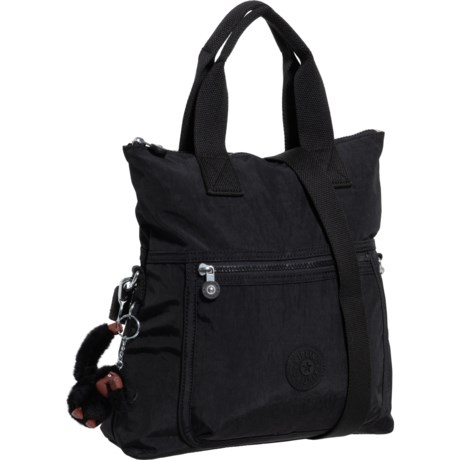 Kipling Eleva Convertible Crossbody Tote Bag in Black Tonal