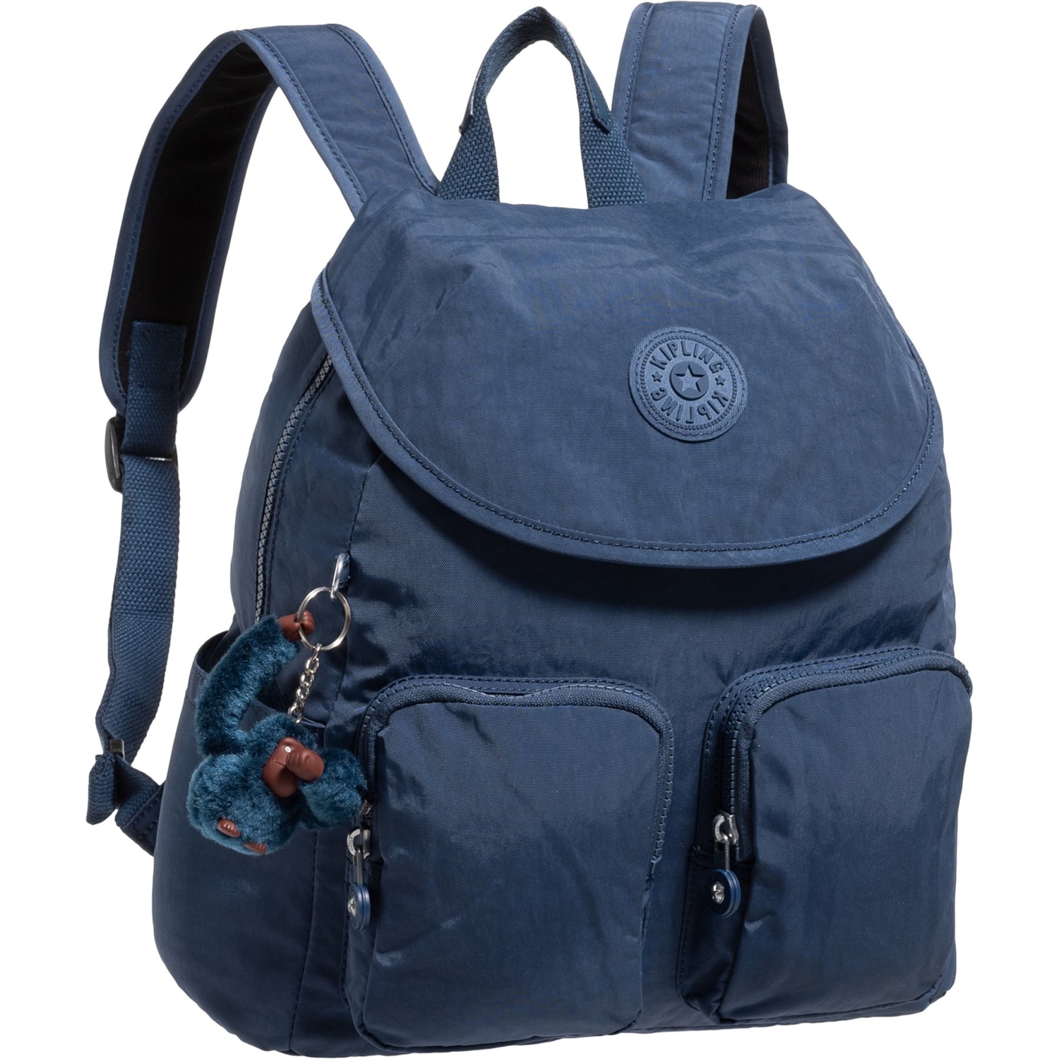 Blue Kipling Backpack Seoul Large Metallic 15 main image 3