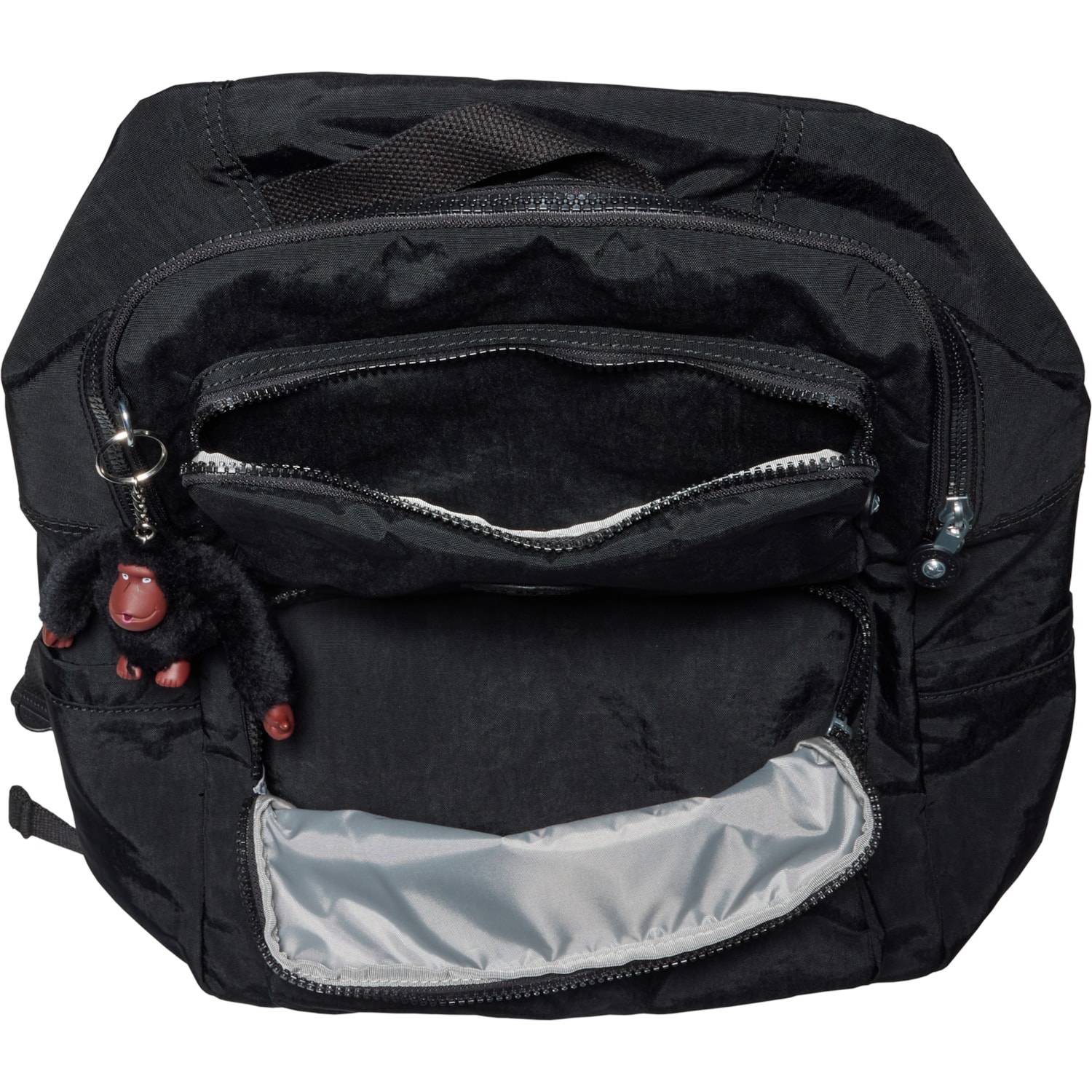 Kipling Kagan Laptop Backpack - Black Tonal - Save 40%