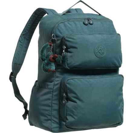 Kipling Kagan Laptop Backpack - Light Aloe Tonal in Light Aloe Tonal