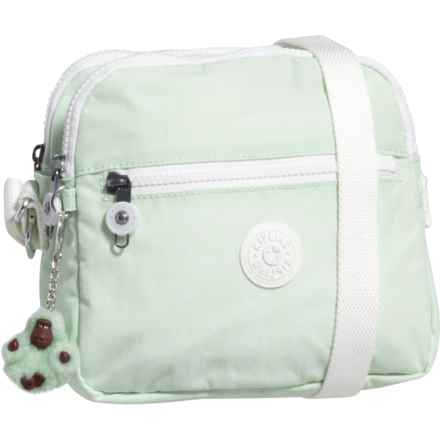 Kipling Keefe Crossbody Bag (For Women) in Airy Green