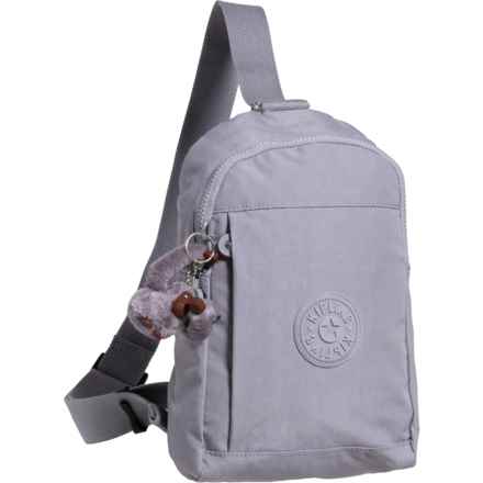 Kipling Klynn Sling Backpack - Dove Grey in Dove Grey