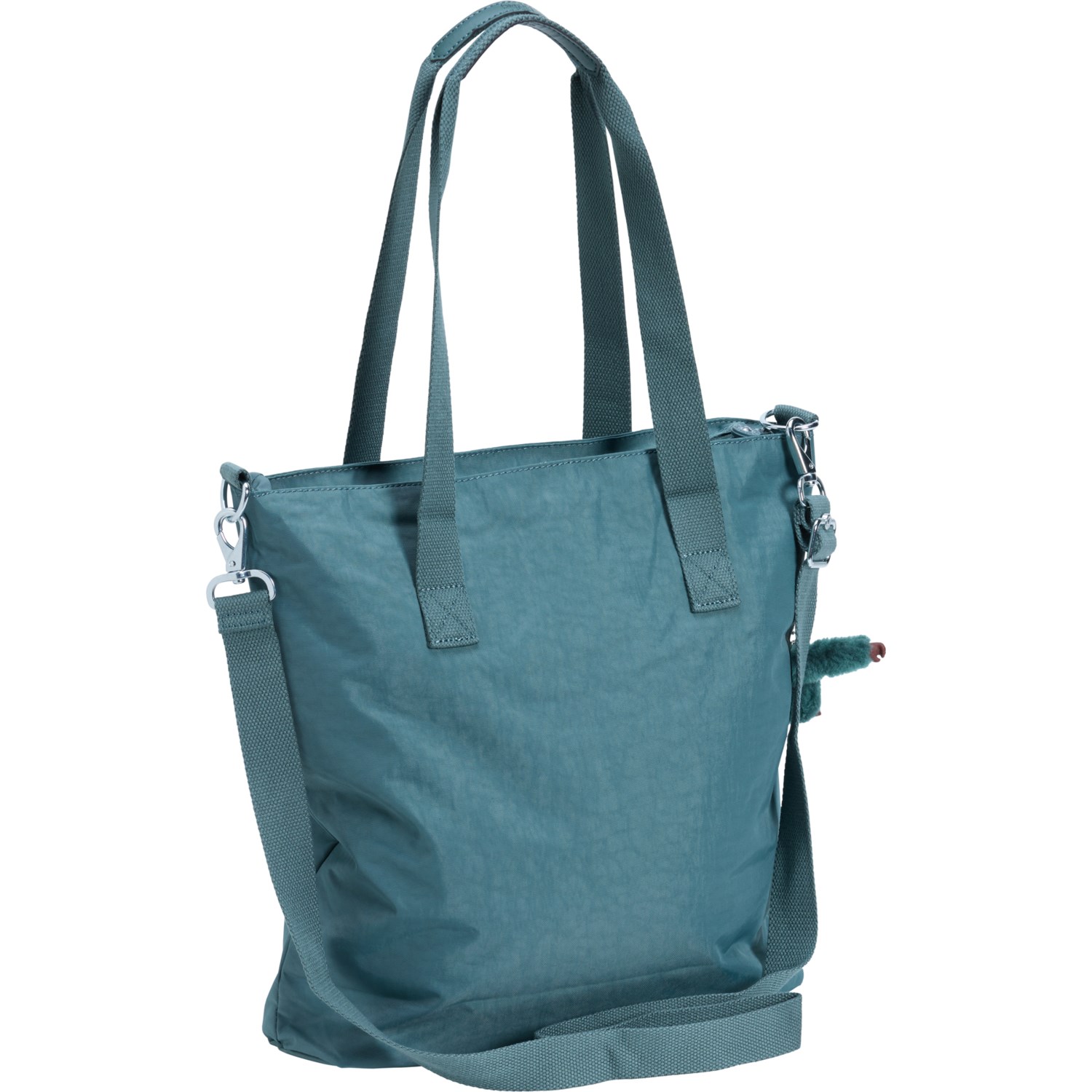 (取寄) キプリング パミー トート バッグ Kipling Pammie Tote Bag  Light Aloe Tonal Kipling Pammie Tote Bag - Save 70%