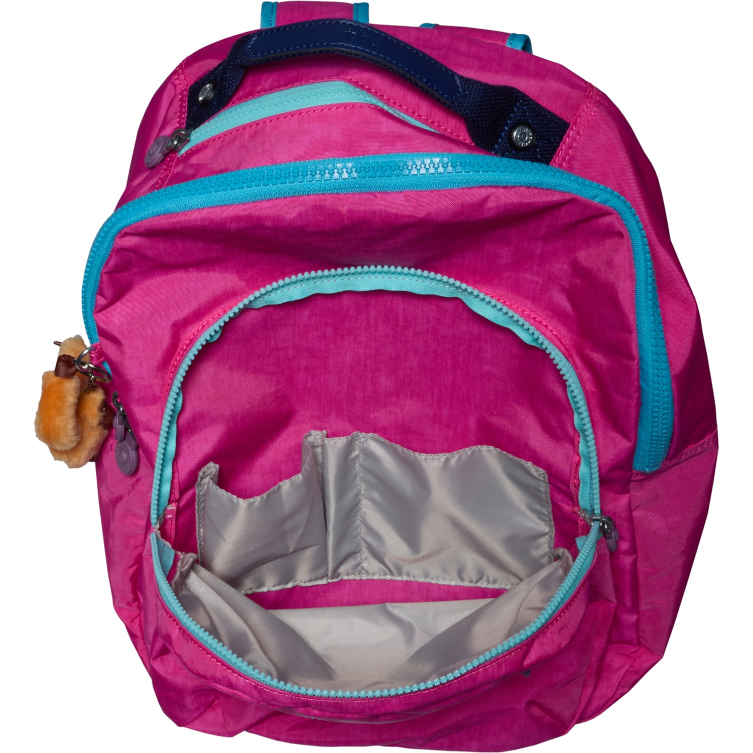 Kipling Seoul Backpack - Azalea Pink Color Block - Save 50%