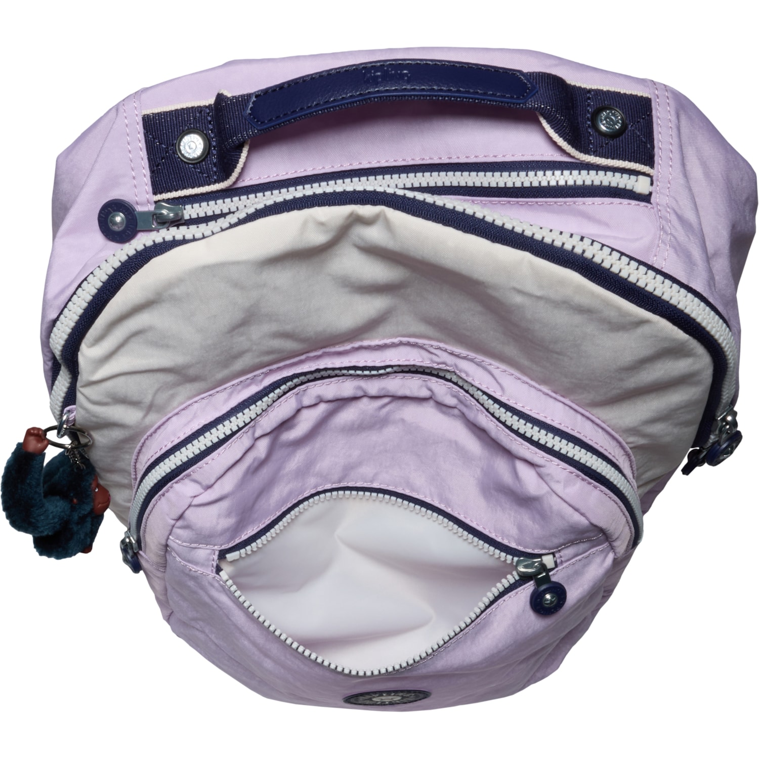 Kipling Seoul Backpack - Gentle Lilac Block - Save 50%
