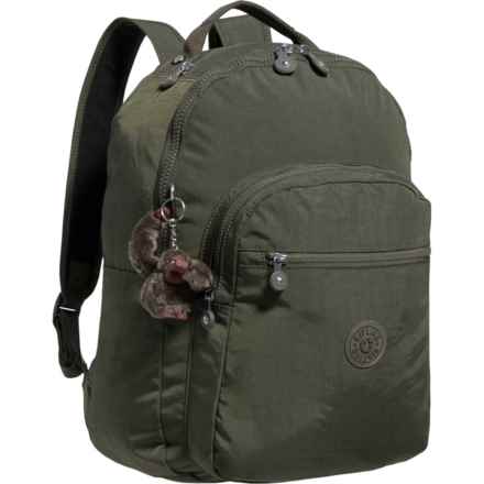 Kipling Seoul Backpack - Jaded Green Tonal in Jaded Green Tonal