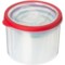 431GK_2 Kitchen Details Rainbow Round Clear Food Storage Containers - 10-Piece, BPA-Free