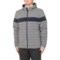 KJUS Blackcomb Hooded Jacket - Insulated in Steel Grey Melange/Deep Space