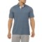 KJUS Golfer Polo Shirt - Short Sleeve in Steel Blue-Alloy
