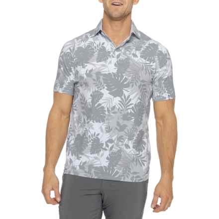 KJUS Golfer Polo Shirt - Short Sleeve in White/Alloy