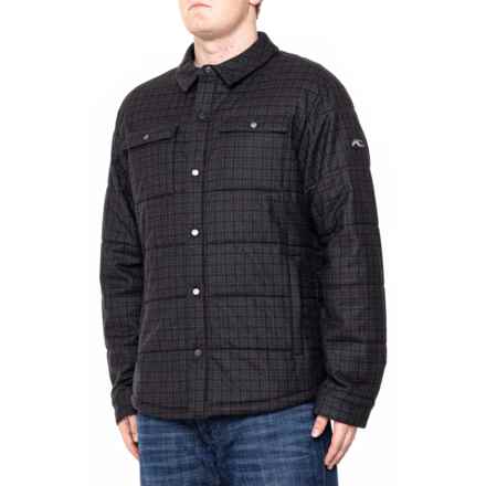 KJUS Linard Shirt Jacket - Insulated, Wool in Dark Dusk