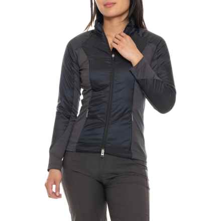 KJUS Radiation Jacket - Insulated in Black-Black Melange