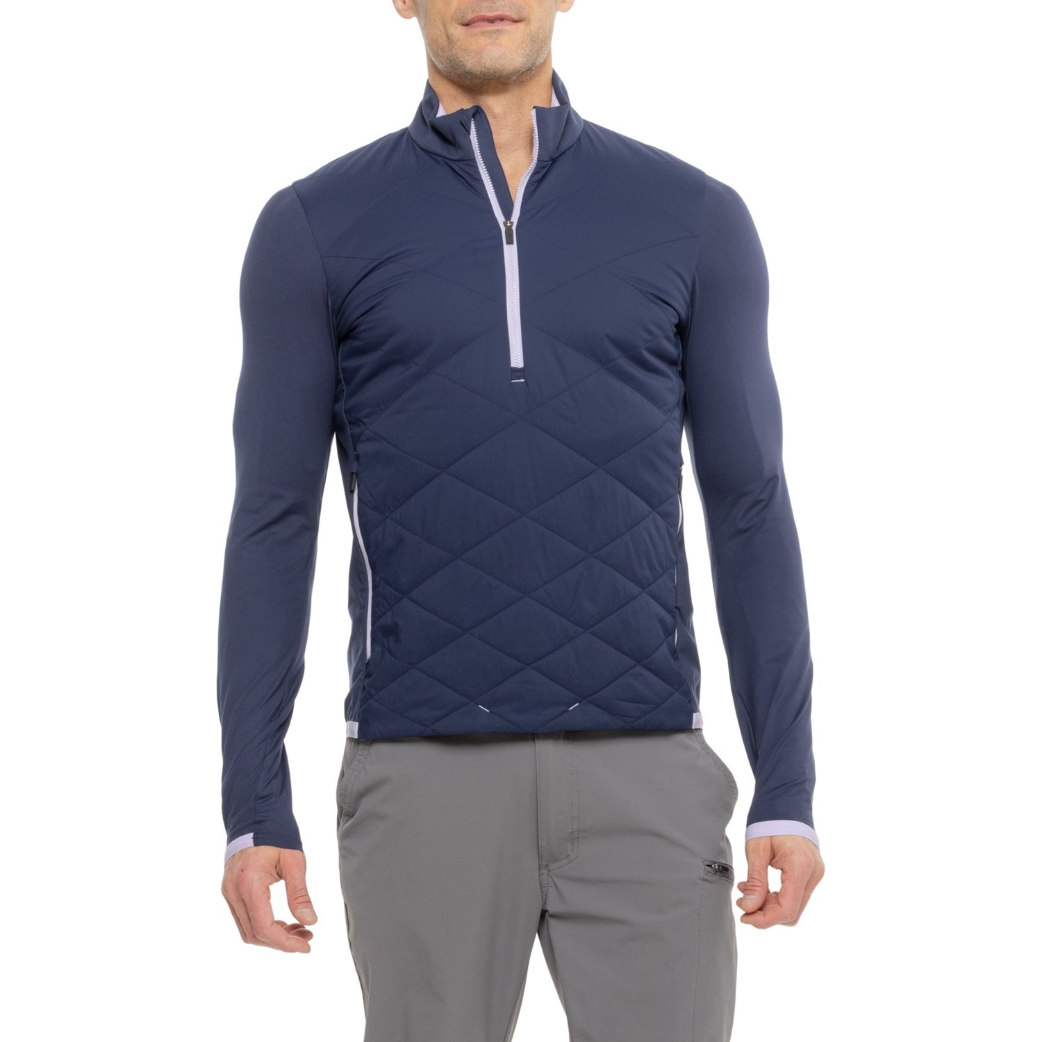 (取寄) チュース リリース ジャケット - ジップ ネック KJUS Release Jacket - Zip Neck  Atlanta Blue KJUS Release Jacket - Zip Neck - Save 75%