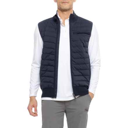 KJUS Rhys Down Vest - 400 Fill Power, Merino Wool in Atlanta Blue