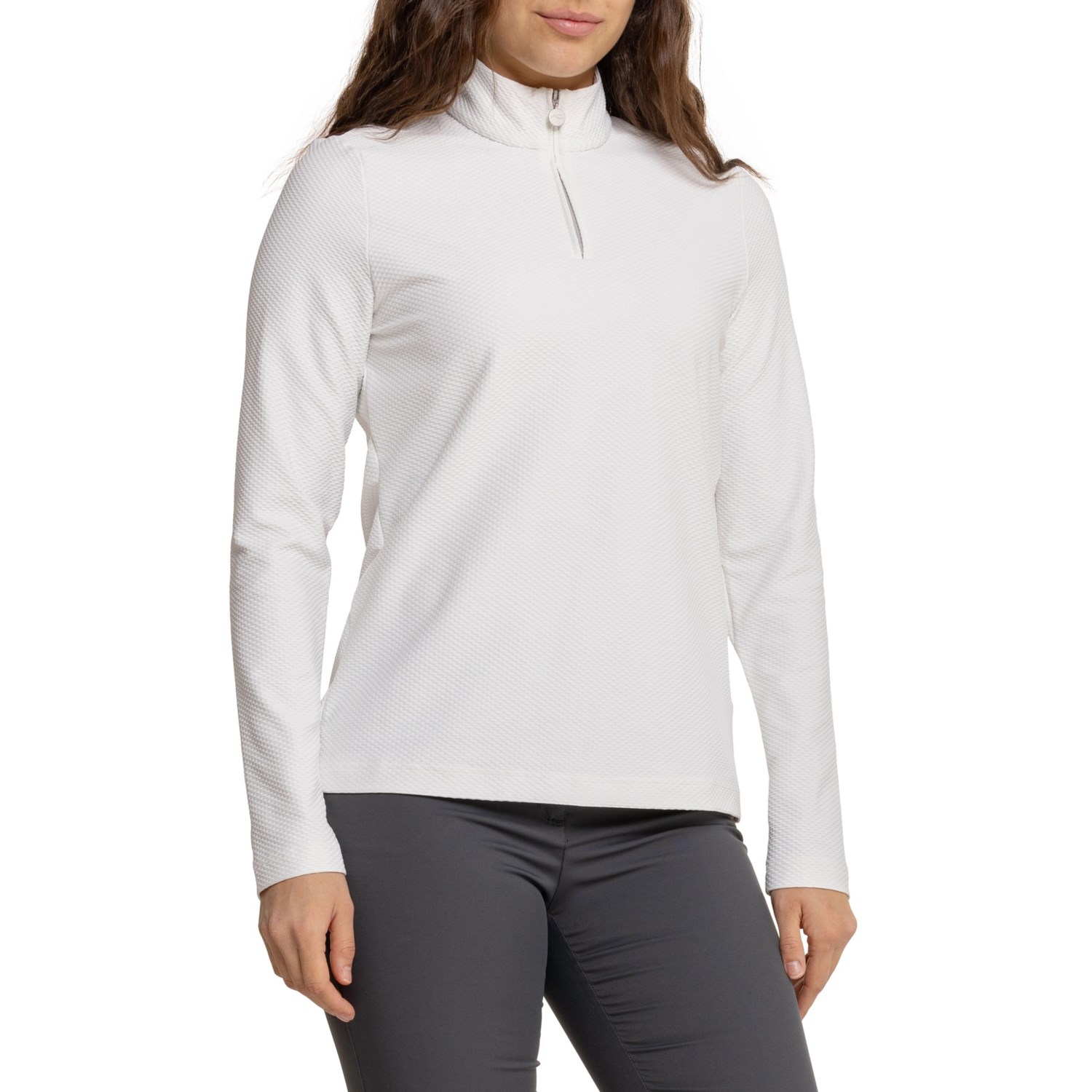 KJUS Seoul Midlayer Zip Neck Shirt - UPF 50+, Long Sleeve KJUS Seoul Midlayer Zip Neck Shirt - UPF 50+, Long Sleeve