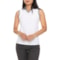 KJUS V-Neck Polo Shirt - UPF 50+, Sleeveless in White