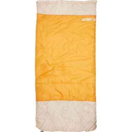 Klymit 20°F Navigator Series Wild Aspen Sleeping Bag - Rectangular in Orange