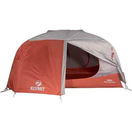 Klymit Cross Canyon 2 Tent - 2-Person, 3-Season in Grey/Picante