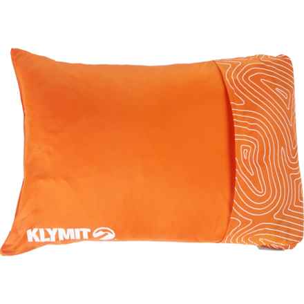 Klymit Drift Camp Pillow - 18x12” in Orange