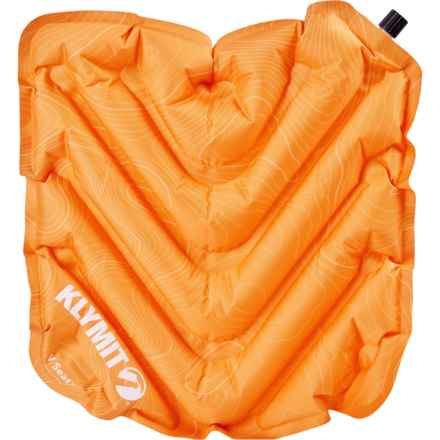 Klymit Navigator Series V-Seat Chair Cushion - Inflatable in Orange