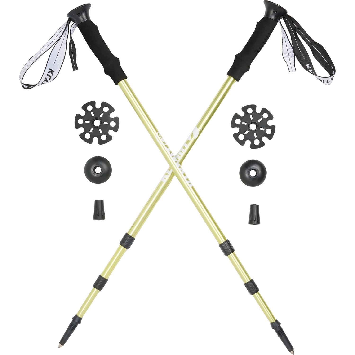 (取寄) クライミット ワサッチ アジャスタブル トレッキング ポールズ - ペア Klymit Wasatch Adjustable Trekking Poles - Pair  Lime Klymit Wasatch Adjustable Trekking Poles - Pair - Save 36%