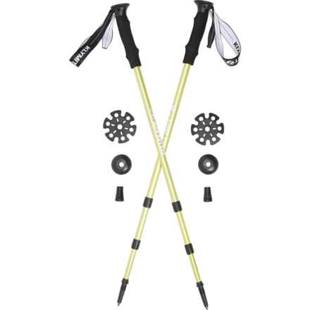 Klymit Wasatch Adjustable Trekking Poles - Pair in Lime