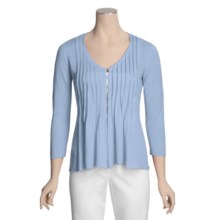 Knits with a Twist Daffodil Cardigan Sweater (For Women) in Sky - Closeouts