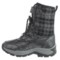 185RY_3 Kodiak Emma Hi-Cut Plaid Flannel Snow Boots - Waterproof, Insulated (For Little and Big Girls)