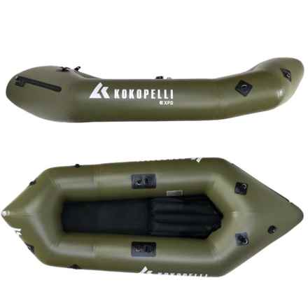 Kokopelli XPD Inflatable Packraft with TiZip in Olive Drab Green