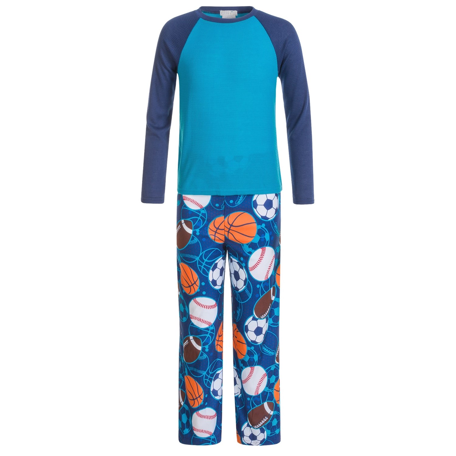 Komar Kids Kids Sports Thermal Pajamas Long Sleeve (For Kids)